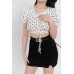 Bodina Love Print Top 